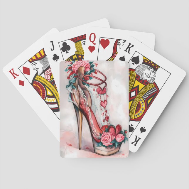 Step into Love Poker Cards (Back)