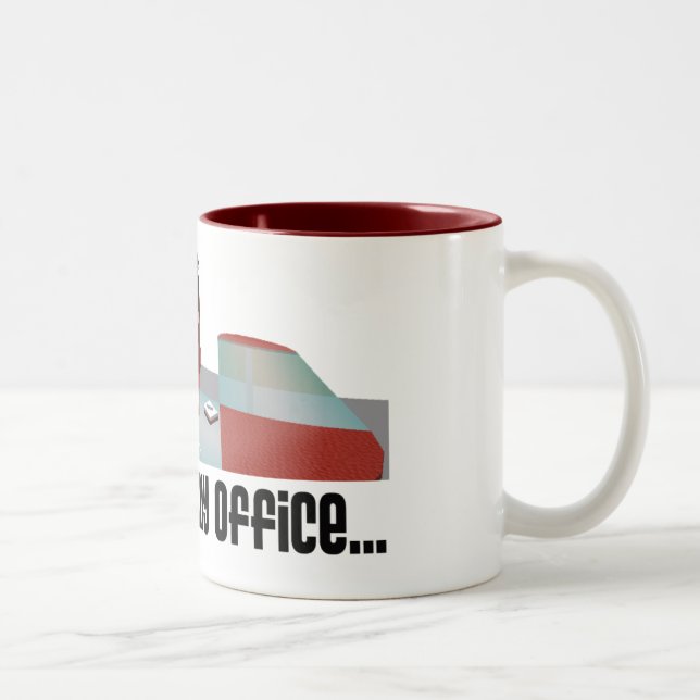 "Step into my office" mug (Right)
