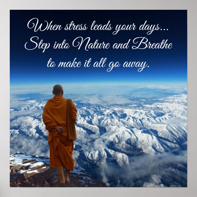 Step into nature poster (Front)