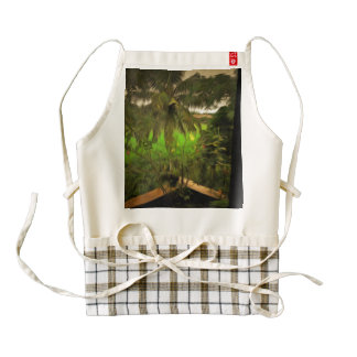 Step into the magical land zazzle HEART apron