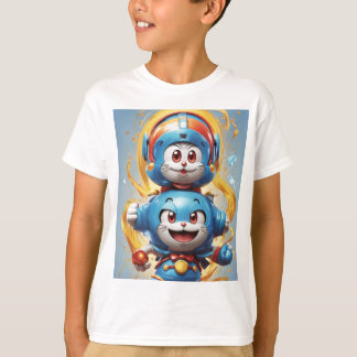 Step into the world of Doraemon, where the beloved T-Shirt