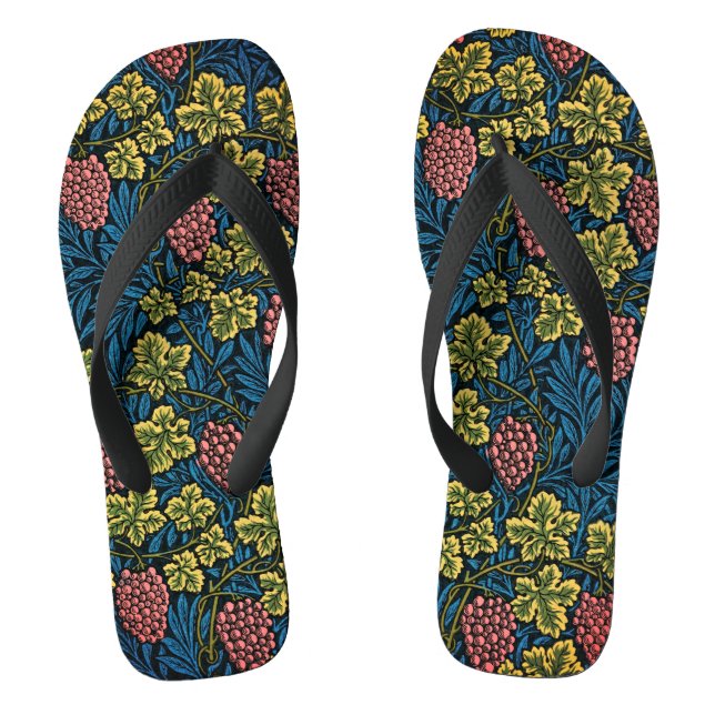 Step Into Timeless Elegance: Vine Aesthetic Flip Flops (Footbed)