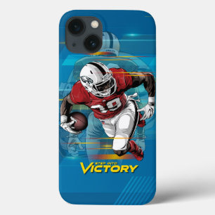 Step into Victory American Football iPhone 13 Case