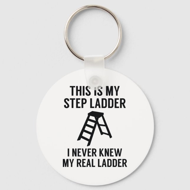 Step Ladder Keychain (Front)