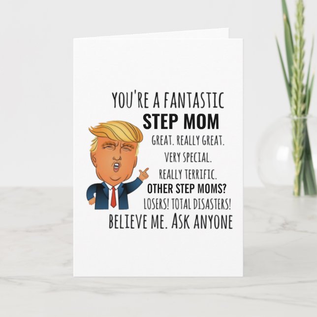 Step mom Best Gift Card (Front)