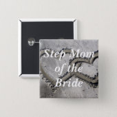 Step Mom Of The Bride Button (Front & Back)
