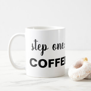 Step One COFFEE Mug
