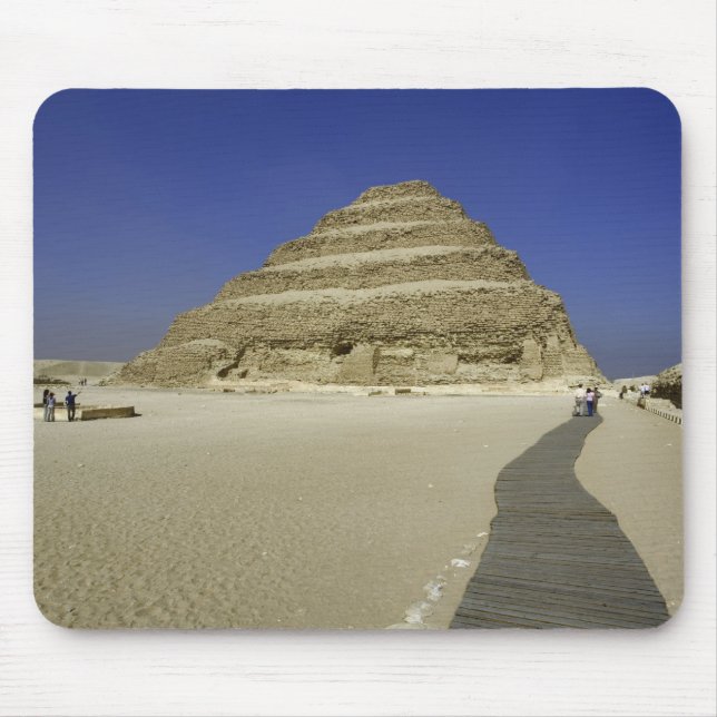 Step pyramid at Saqqara, one of the earliest Mouse Pad (Front)