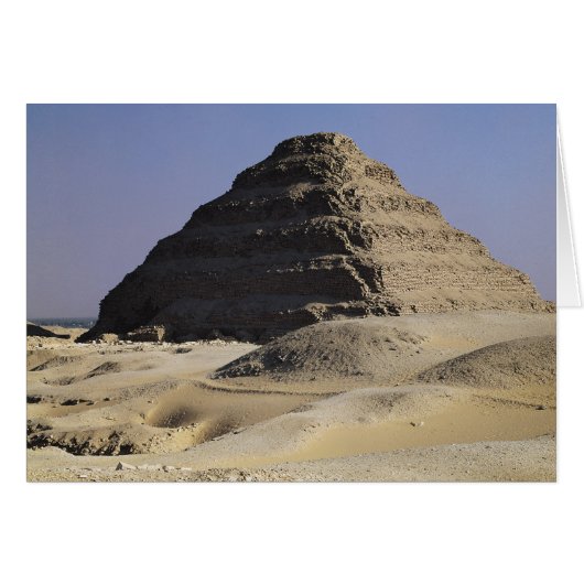 Step pyramid of King Djoser Old Kingdom Cards (Front Horizontal)