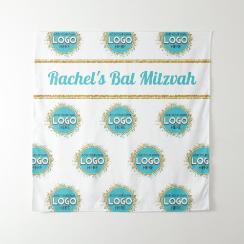 Step  Repeat Bat Mitzvah ADD YOUR LOGO Backdrop