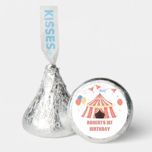 Step Right Up Circus Carnival Theme Birthday Hersheys Kisses