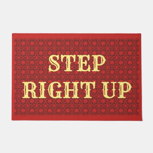 Step Right Up Doormat