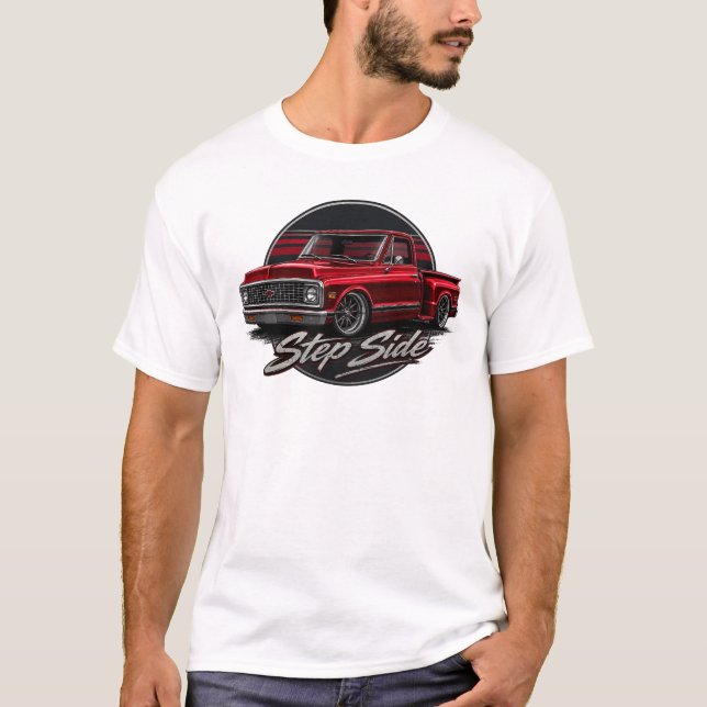 STEP SIDE - RED T-Shirt (Front)