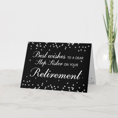 Step Sister, Retirement Congratulations Black