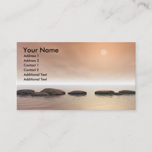 Step Stones Business Card (Front)