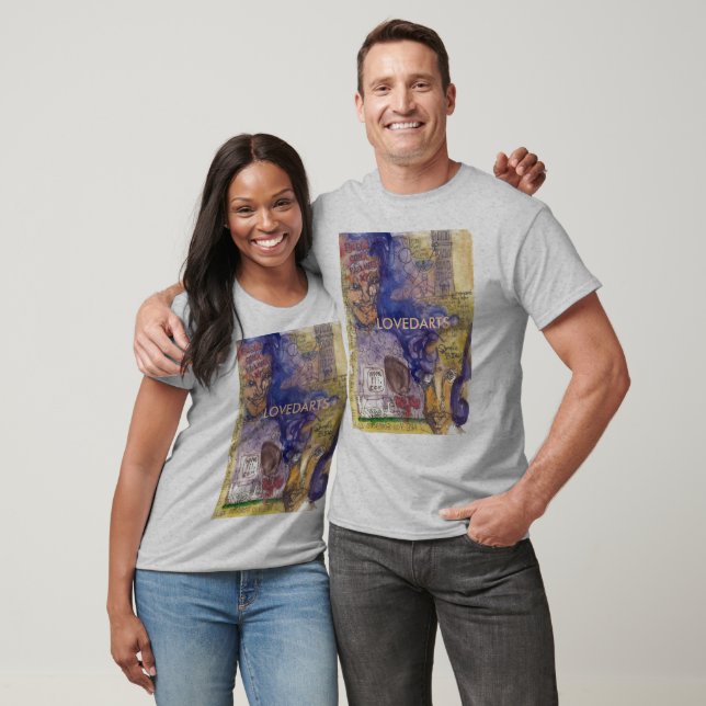 Step Up LOVEDARTS longsleeve tan/brown ringer T-Shirt (Unisex)