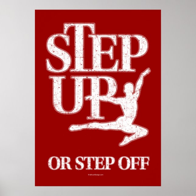 Step Up Or Step Off (Dance) Poster (Front)