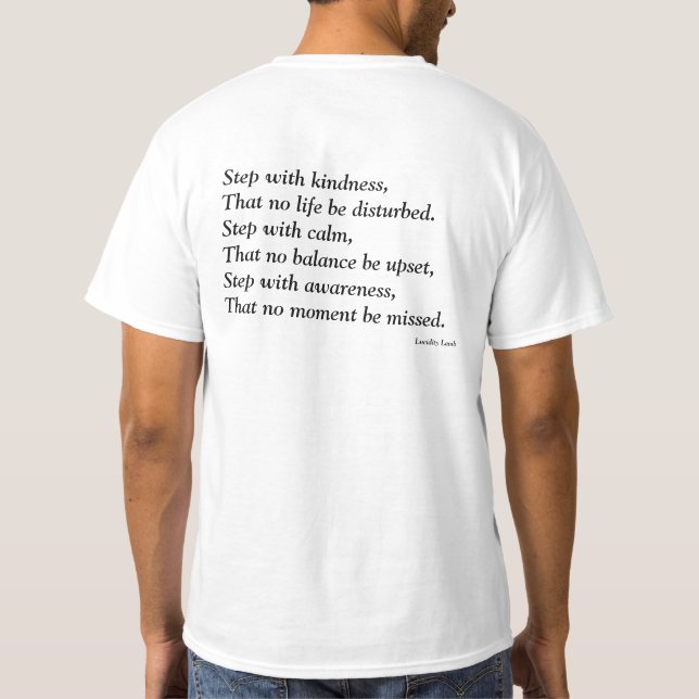 Step with Kindness T-Shirt (Back)