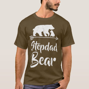 Stepdad Bear Matching Family Christmas Costume T-Shirt