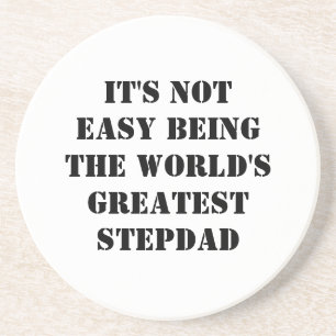 Stepdad Drink Coaster