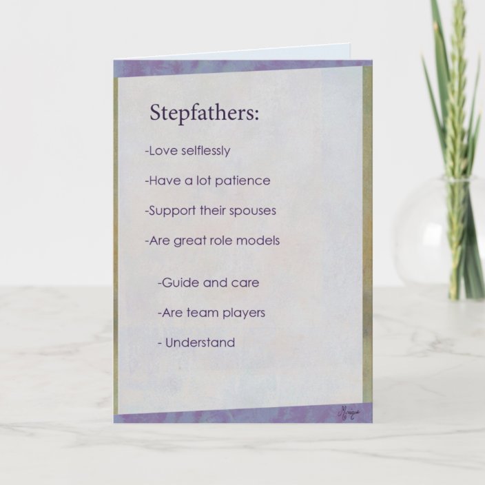 step dad cards fathers day