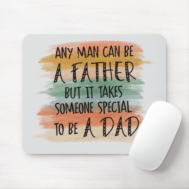 Stepdad Father's Day Gift | Special Dad Mouse Pad (With Mouse)