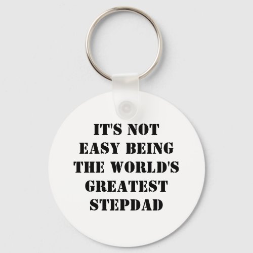 Stepdad Keychain