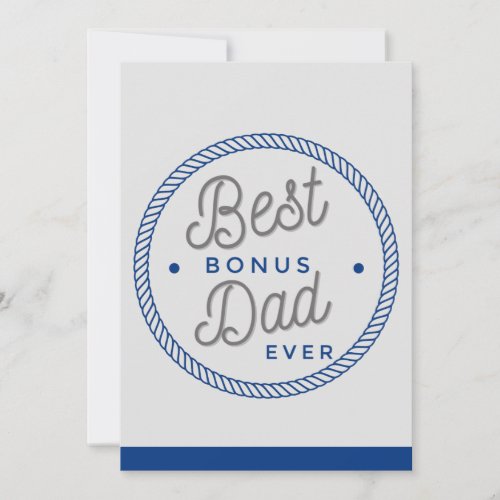 Stepfather fathers day cards Stepdad Typography