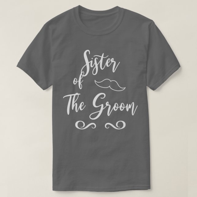 Stepfather of Bride & Groom Wedding Matching  T-Shirt (Design Front)