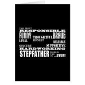 Stepfathers & Stepdads Birthdays Parties Qualities (Front)