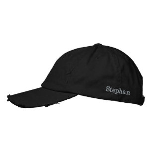 "Stephan" Name In Embroidery, Embroidered Baseball Cap