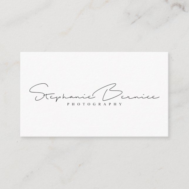 Stephanie Bernice Business Card (Front)