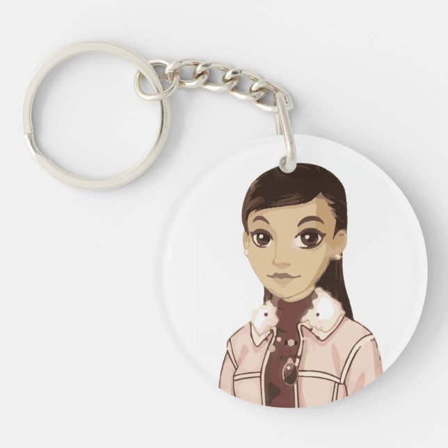 Stephanie Dane Keychain (Front)