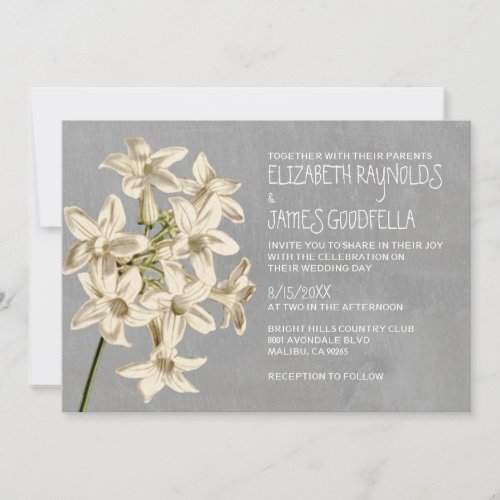 Stephanotis Wedding Invitations