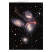 Stephan's Quintet 5 Galaxies Deep Field James Webb (Front)