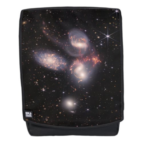 Stephans Quintet 5 Galaxies Deep Field James Webb Backpack