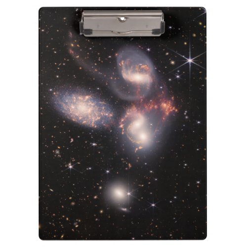 Stephans Quintet 5 Galaxies Deep Field James Webb Clipboard