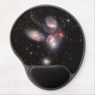 Stephan's Quintet 5 Galaxies Deep Field James Webb Gel Mouse Pad