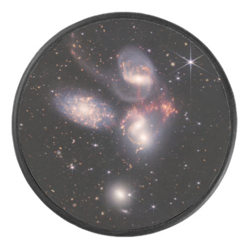 Stephans Quintet 5 Galaxies Deep Field James Webb Hockey Puck
