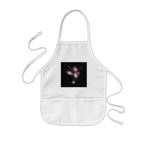 Stephans Quintet 5 Galaxies Deep Field James Webb Kids Apron