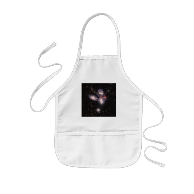 Stephan's Quintet 5 Galaxies Deep Field James Webb Kids' Apron (Front)