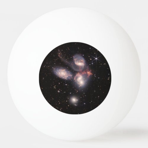 Stephans Quintet 5 Galaxies Deep Field James Webb Ping Pong Ball