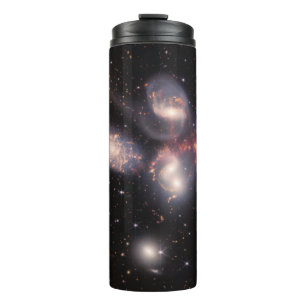Stephan's Quintet 5 Galaxies Deep Field James Webb Thermal Tumbler