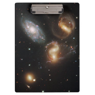 Stephan's Quintet: A Galaxy Galactic Wreckage Clipboard