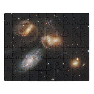 Stephan's Quintet: A Galaxy Galactic Wreckage Jigsaw Puzzle