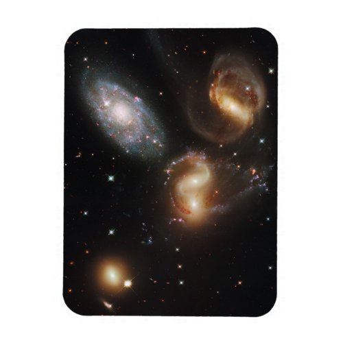 Stephans Quintet A Galaxy Galactic Wreckage Magnet