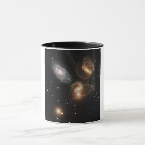 Stephans Quintet A Galaxy Galactic Wreckage Mug