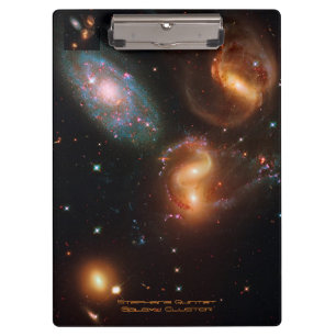 Stephans Quintet deep space star galaxy cluster Clipboard