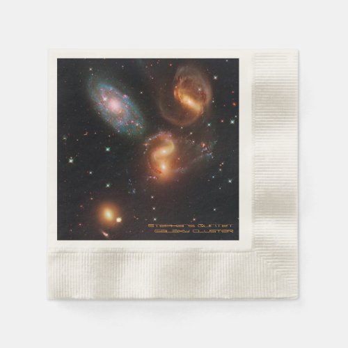 Stephans Quintet deep space star galaxy cluster Napkins