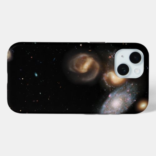 Stephans Quintet Galaxies iPhone 15 Case